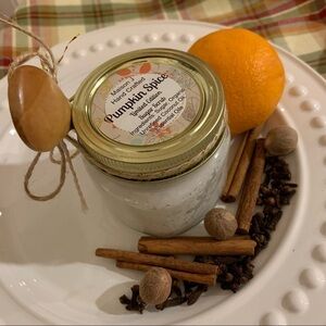 Pumpkin Spice sugar scrub: hand crafted, all natural. Limited edition fa…